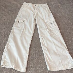 American Eagle cargos snap front